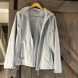 Everlast Jacket women’s Large zipper front and cinch waist band wrists